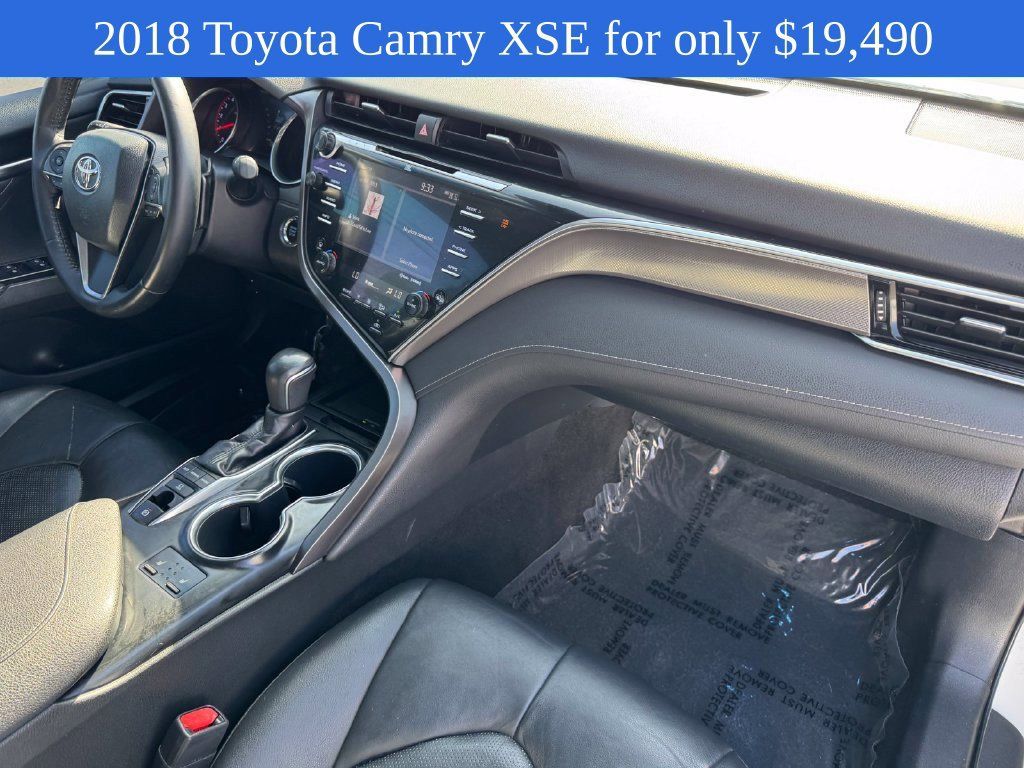 Used 2018 Toyota Camry XSE w/ Audio Package FWD image 10
