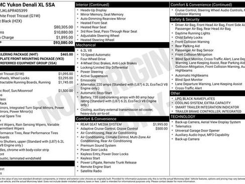 Used 2023 GMC Yukon XL Denali w/ Max Trailering Package image 41