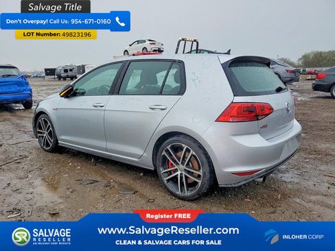 Used 2017 Volkswagen Golf 4-Door FWD image 3