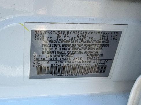 Used 2021 Nissan Sentra SV FWD image 28