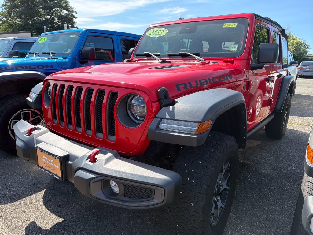Used 2022 Jeep Wrangler Unlimited Rubicon w/ LED Lighting Group AWD/4WD image 1