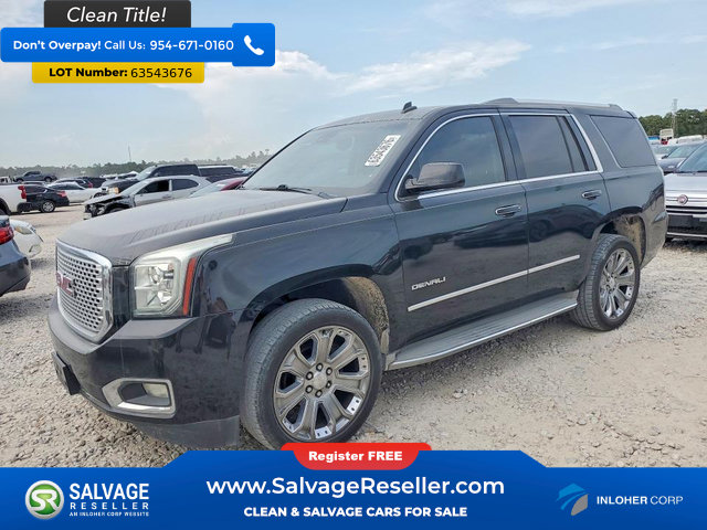Used 2015 GMC Yukon Denali RWD image 1