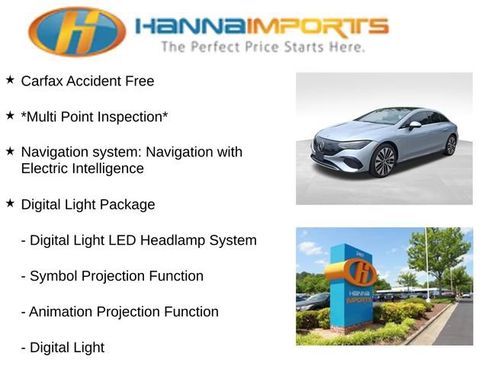 Used 2023 Mercedes-Benz EQE 500 4MATIC Sedan w/ Digital Light Package image 8