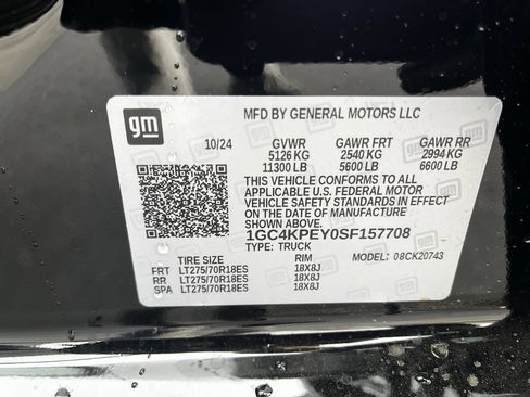 New 2025 Chevrolet Silverado 2500 LTZ w/ LTZ Premium Package image 41