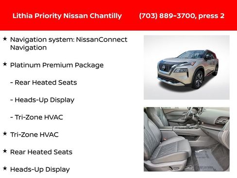 Used 2023 Nissan Rogue Platinum w/ Platinum Premium Package AWD/4WD image 12