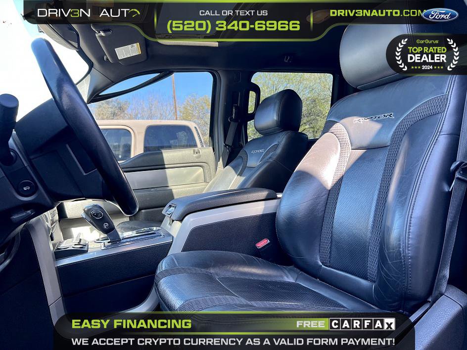Used 2012 Ford F150 Raptor w/ Raptor Luxury Pkg AWD/4WD image 14
