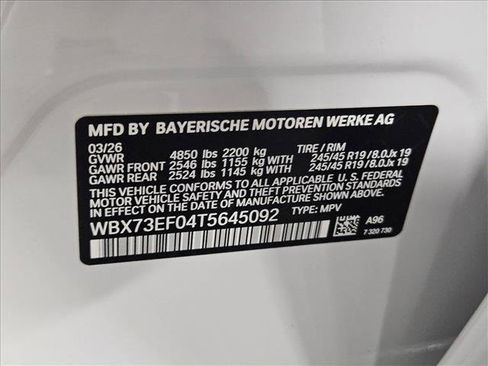Used 2026 BMW X1 xDrive28i w/ Convenience Package AWD/4WD image 18