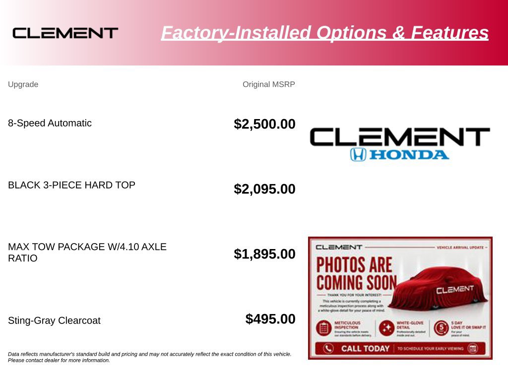 Used 2023 Jeep Gladiator Sport AWD/4WD image 1