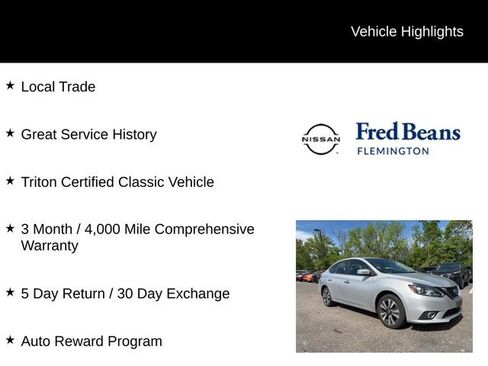Certified 2019 Nissan Sentra SL FWD image 5