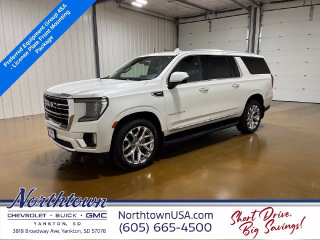 Used 2021 GMC Yukon XL SLT w/ Rear Media and Nav Package AWD/4WD 360° Tour