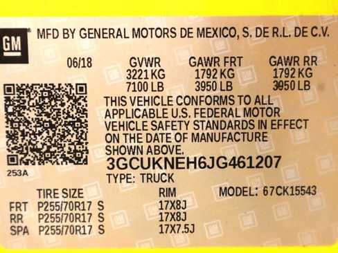 Used 2018 Chevrolet Silverado 1500 W/T w/ Trailering Package image 39