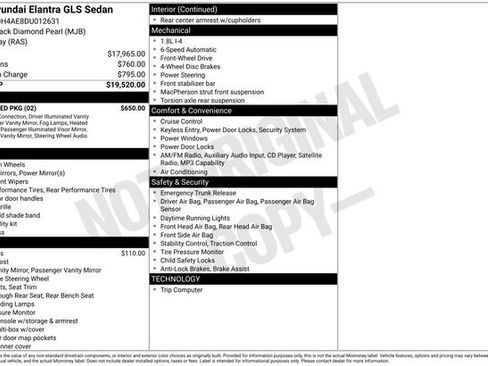 Used 2013 Hyundai Elantra GLS w/ Preferred Pkg FWD image 35