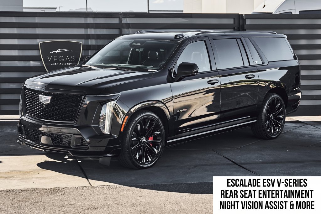 Used 2026 Cadillac Escalade ESV V w/ LPO, ONYX Package AWD/4WD image 1