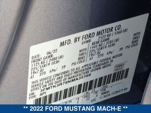 Used 2022 Ford Mustang Mach-E Premium RWD image 23