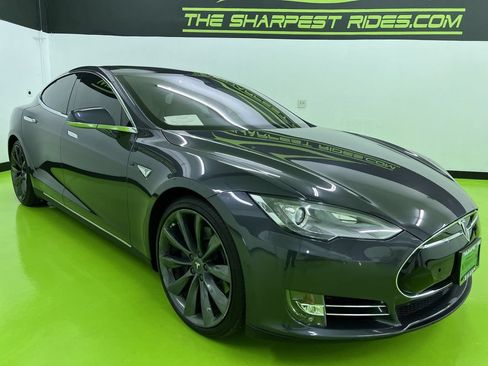 Used 2016 Tesla Model S 90D AWD/4WD image 2