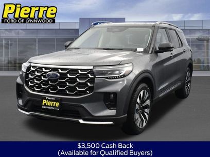 New 2026 Ford Explorer Platinum w/ LUX Leather Package