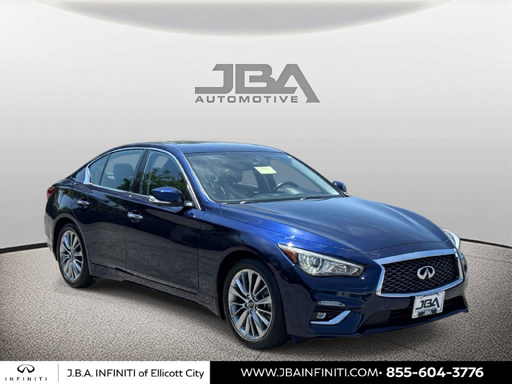 Used 2023 INFINITI Q50 Luxe w/ Cargo Package AWD/4WD image 1