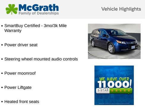 Used 2017 Honda Odyssey EX-L image 5