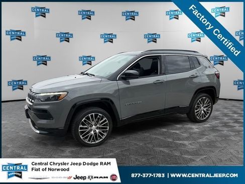 Certified 2022 Jeep Compass Limited w/ Elite Group AWD/4WD image 1