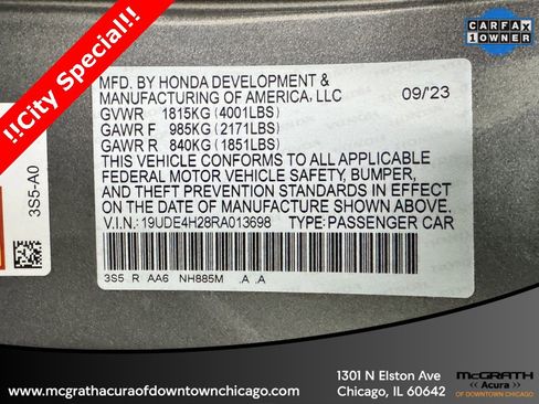 Used 2024 Acura Integra image 11