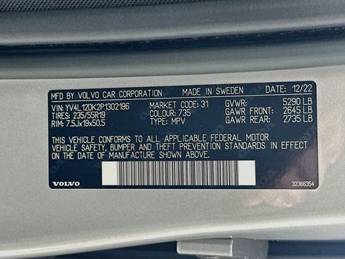 Used 2023 Volvo XC60 B5 Core w/ Protection Package Premier image 31