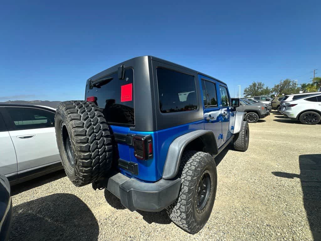 Certified 2016 Jeep Wrangler Unlimited Rubicon w/ Connectivity Group AWD/4WD image 3