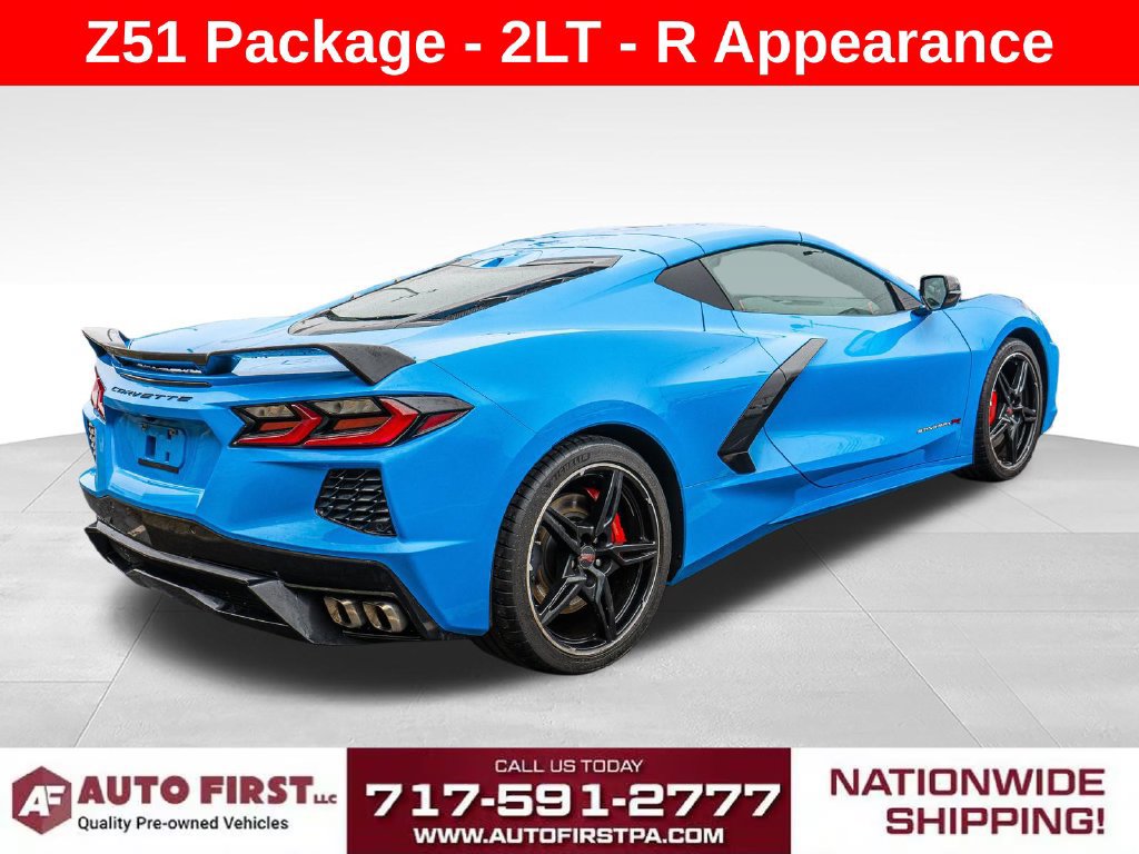 Used 2023 Chevrolet Corvette Stingray Preferred Cpe w/ Z51 Performance Package RWD image 3