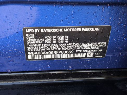 Certified 2024 BMW 430i Gran Coupe w/ M Sport Package (Priority 1) image 32