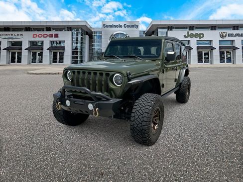 Certified 2022 Jeep Wrangler Unlimited Sport AWD/4WD image 1