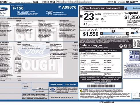 Used 2022 Ford F150 XLT w/ Equipment Group 302A High AWD/4WD image 31