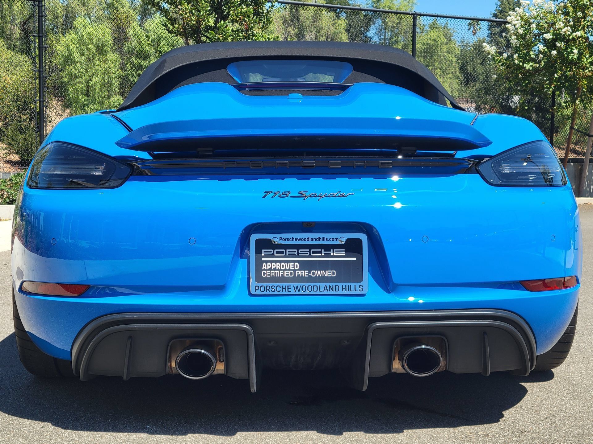 Certified 2023 Porsche 718 Boxster Spyder RWD image 6