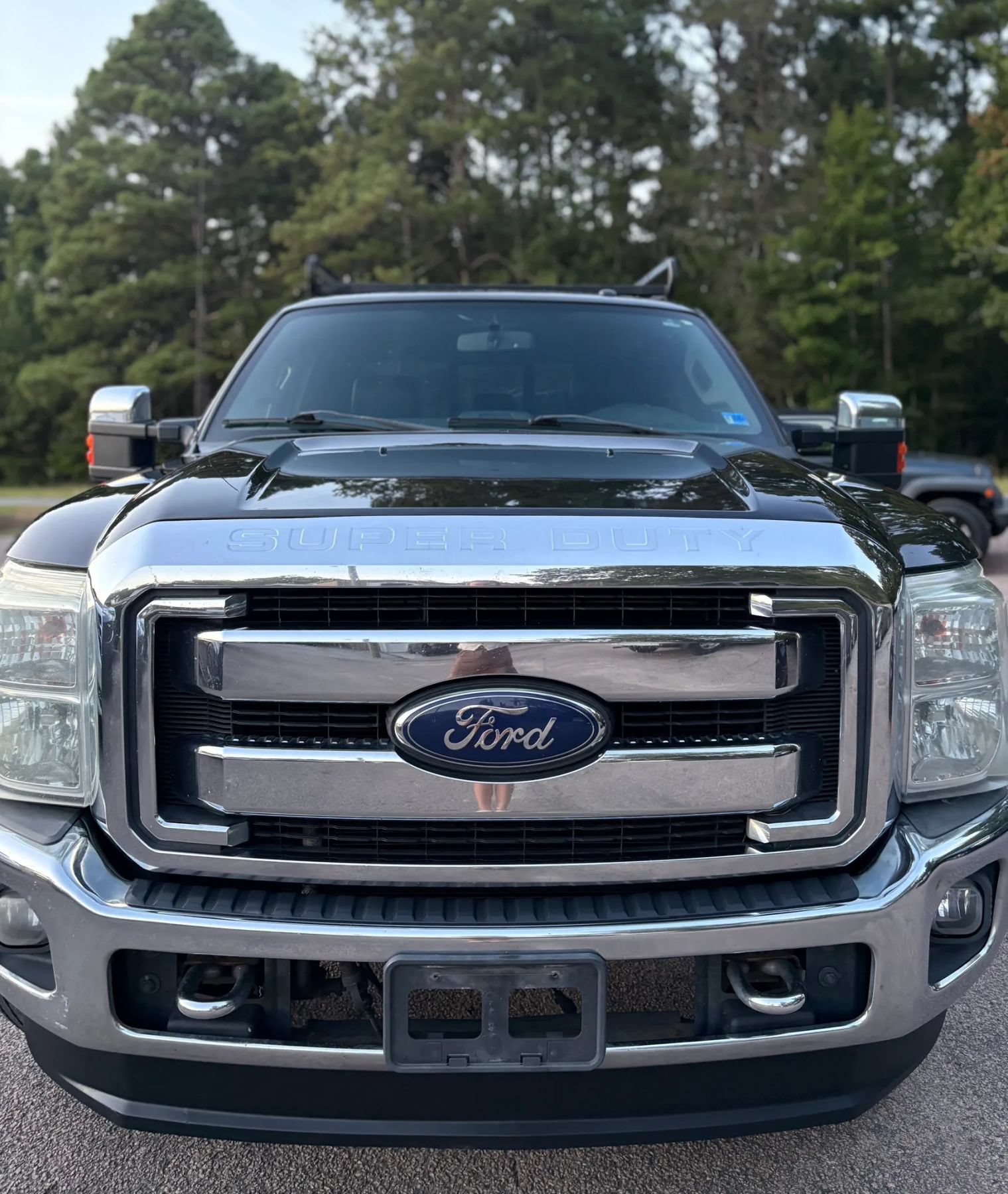 Used 2014 Ford F350 Lariat w/ Lariat Ultimate Package AWD/4WD image 9