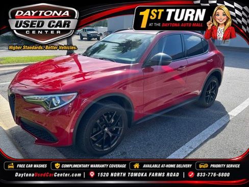Used 2021 Alfa Romeo Stelvio Sprint w/ Nero Edizione RWD image 1