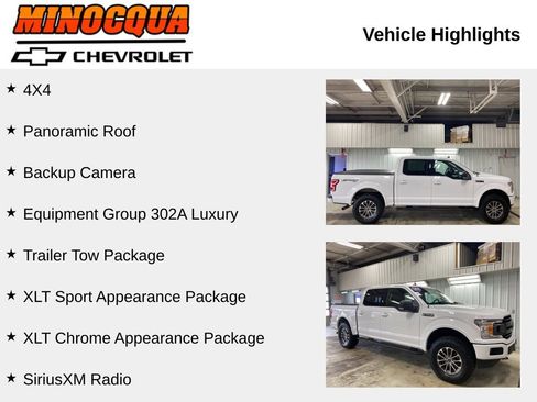 Used 2020 Ford F150 XLT w/ Equipment Group 302A Luxury AWD/4WD image 2