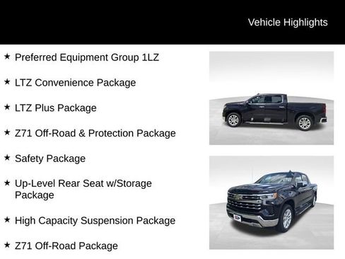 Used 2023 Chevrolet Silverado 1500 LTZ AWD/4WD image 3