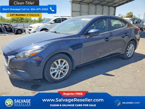 Used 2017 MAZDA MAZDA3 Sport w/ Preferred Equipment Package FWD image 1