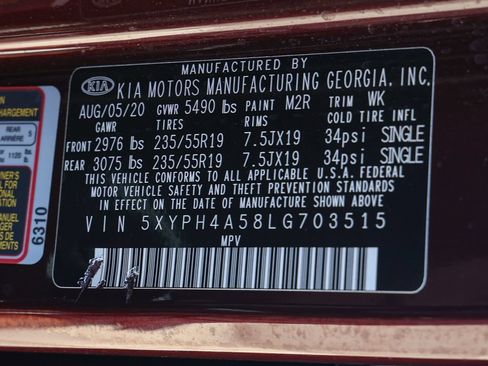 Used 2020 Kia Sorento EX FWD image 33
