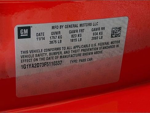 Used 2015 Chevrolet Corvette Stingray Coupe RWD image 15