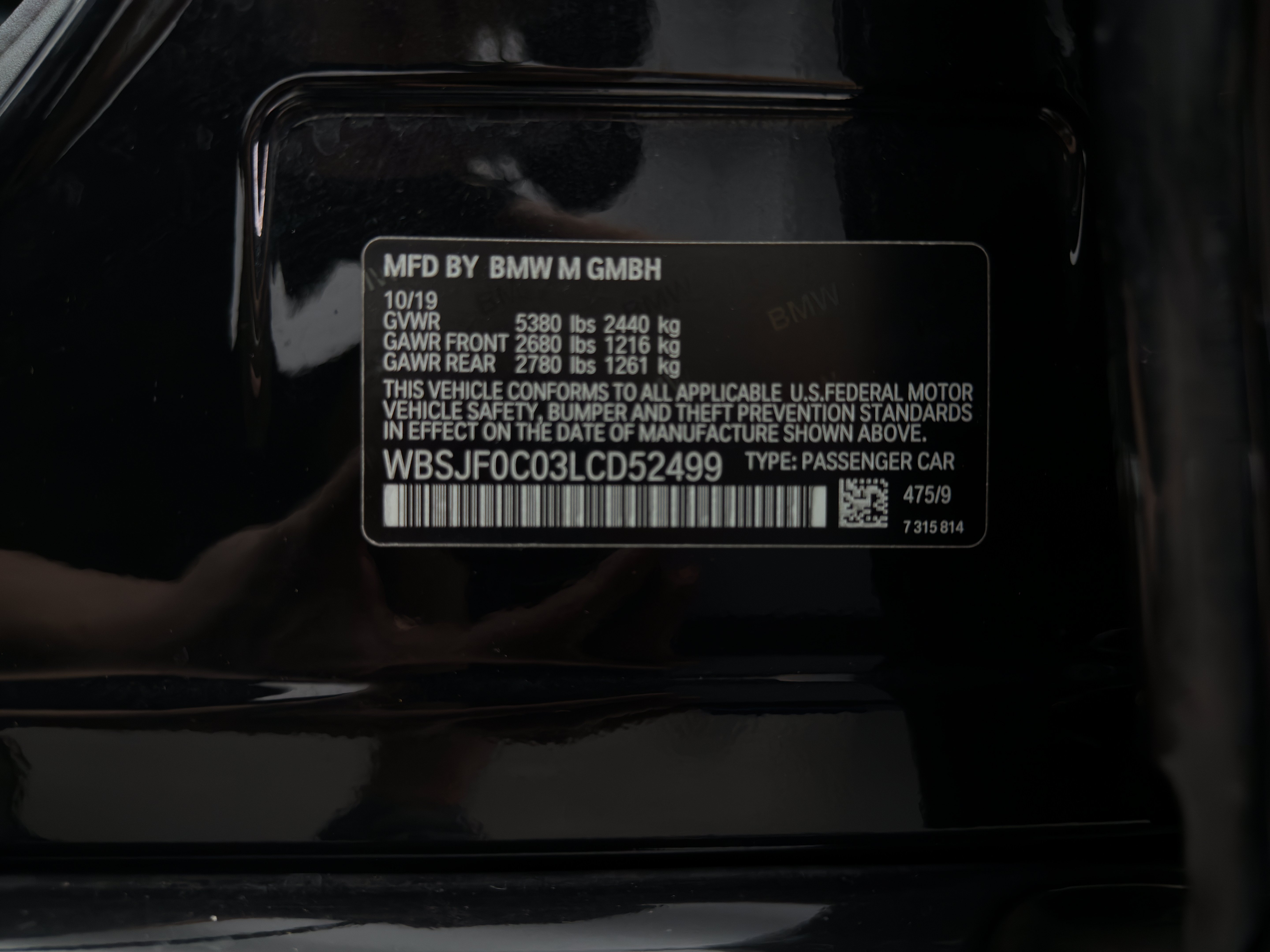 Used 2020 BMW M5 w/ Executive Package AWD/4WD image 24