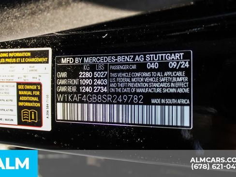 Used 2025 Mercedes-Benz C 300 Sedan w/ AMG Line w/ Night Package image 38