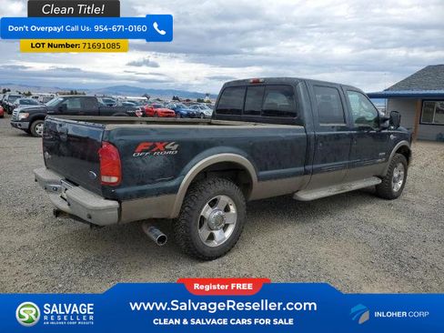 Used 2006 Ford F250 4x4 Crew Cab Super Duty image 4