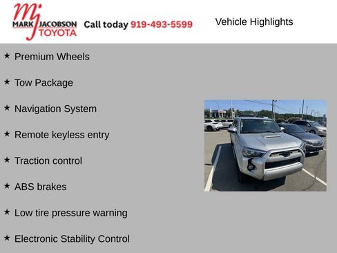 Used 2020 Toyota 4Runner TRD Off-Road Premium w/ Moonroof Package AWD/4WD image 6