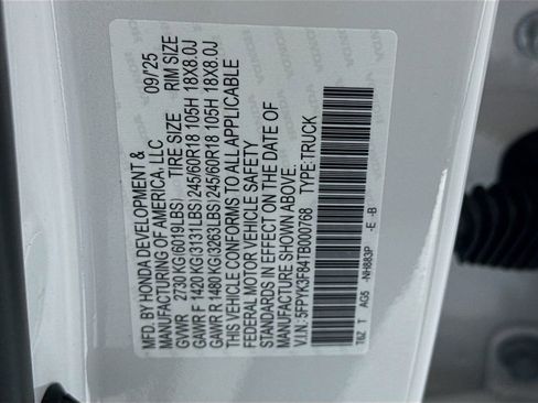 Used 2026 Honda Ridgeline Black Edition image 43