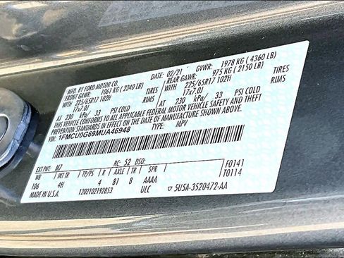 Used 2021 Ford Escape SE image 35