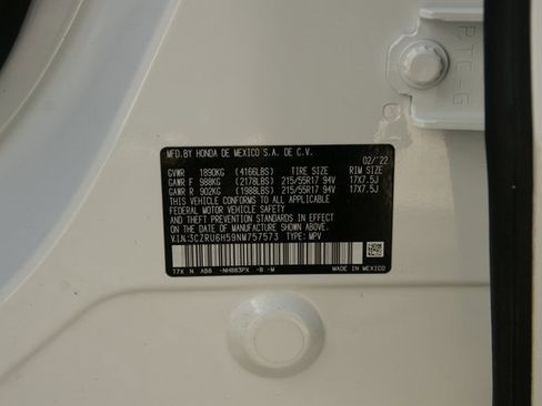 Used 2022 Honda HR-V EX image 36