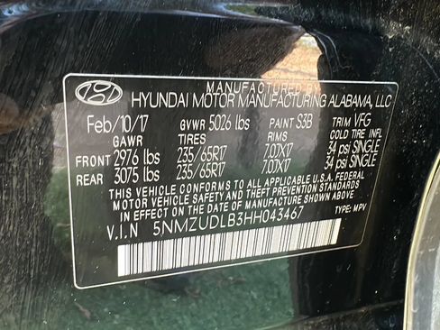 Used 2017 Hyundai Santa Fe Sport AWD/4WD image 45