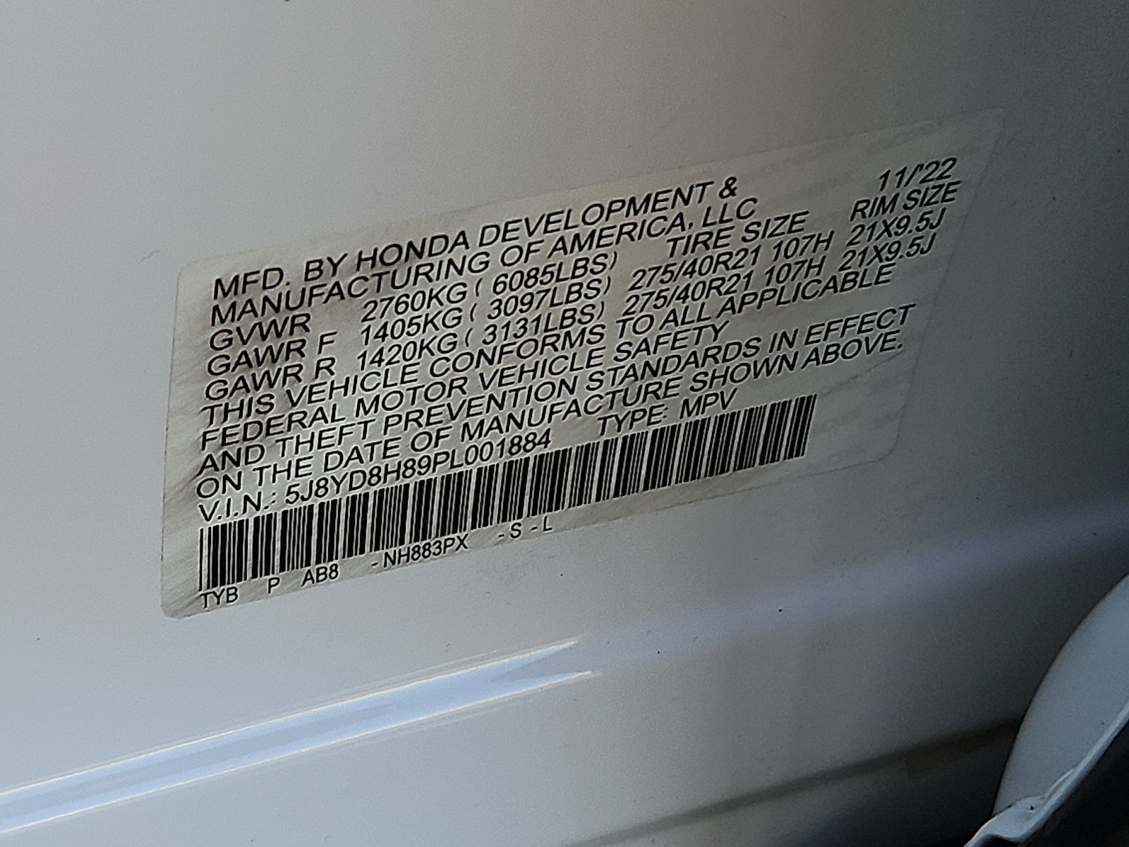 Certified 2023 Acura MDX Type S w/ Advance Package AWD/4WD image 31
