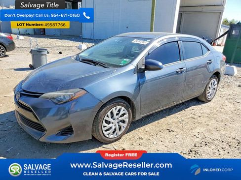 Used 2017 Toyota Corolla LE w/ Carpet Mat Package (TMS) image 1