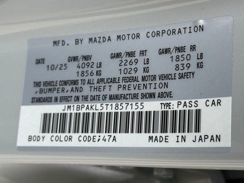 New 2026 MAZDA MAZDA3 s Sport image 24