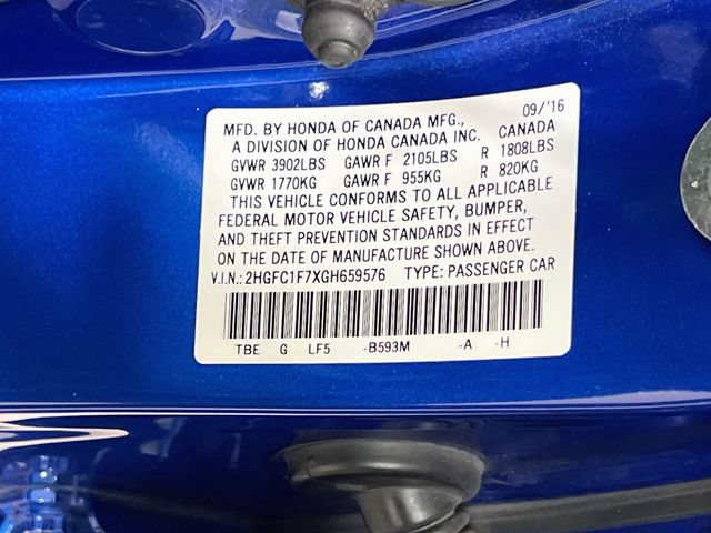 Used 2016 Honda Civic EX-L image 31